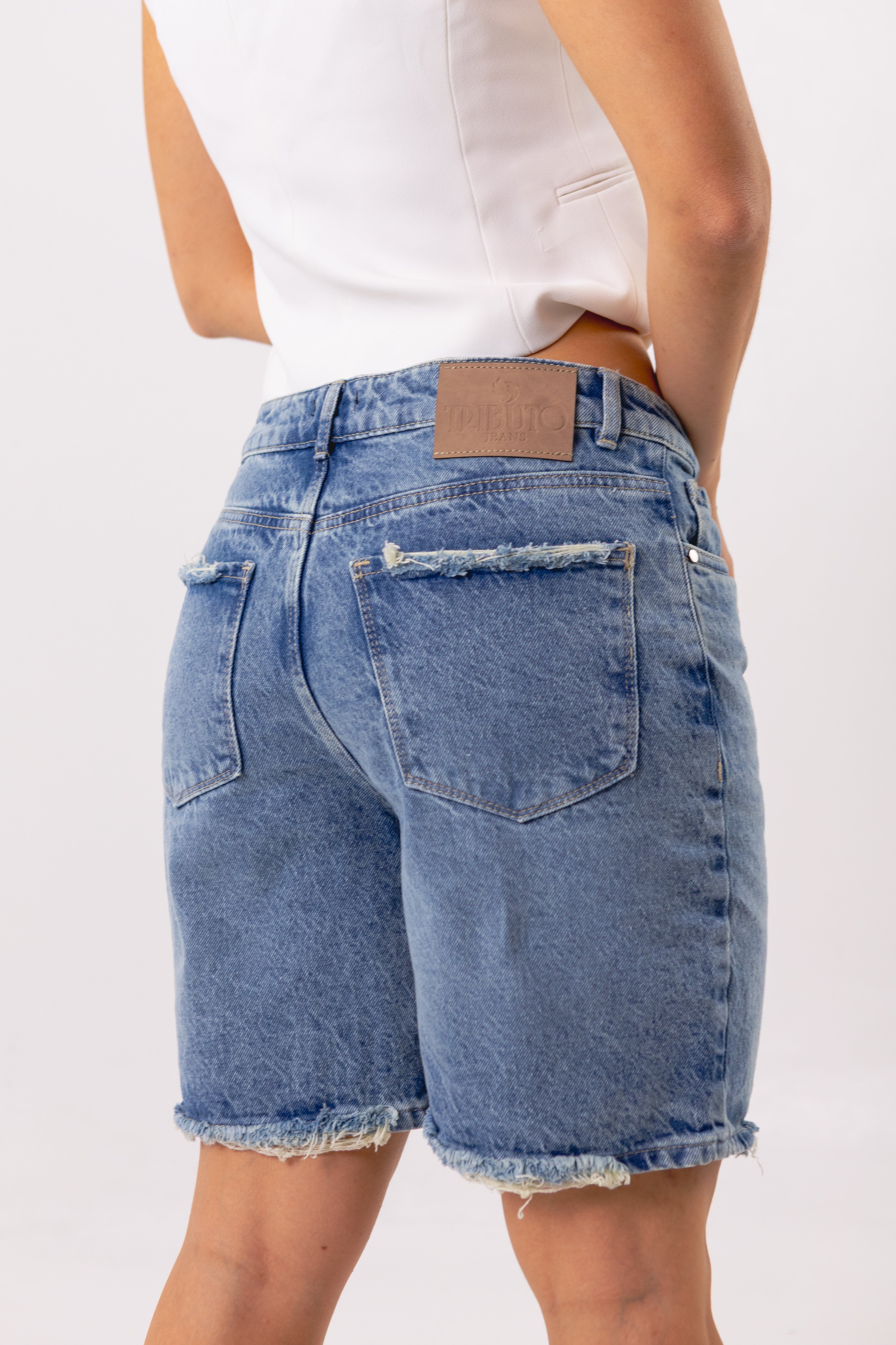Ref Alba Maxi Denim Short